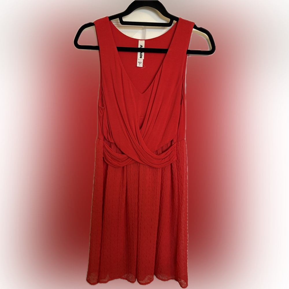 Anthropologie Amadi Red Dress - Sz L
